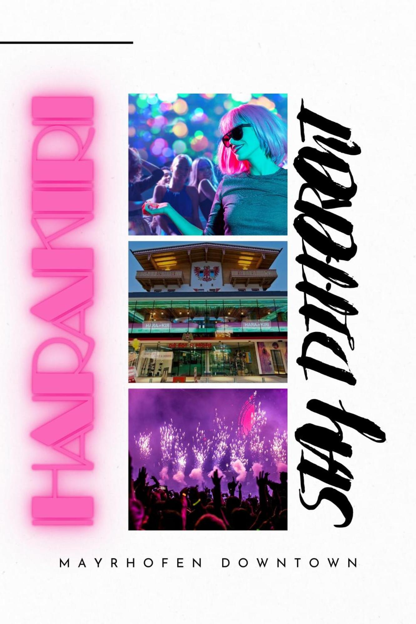 Partyhouse Harakiri Stay Different 60 Seconds To Mountains! Free Parking! Self Check-In 迈尔霍芬 外观 照片